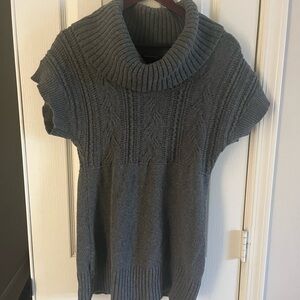 Banana Republic Charcoal Cowl Neck Sweater